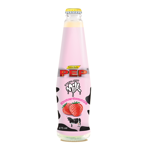 PEP Sterilized Milk (Strawberry)